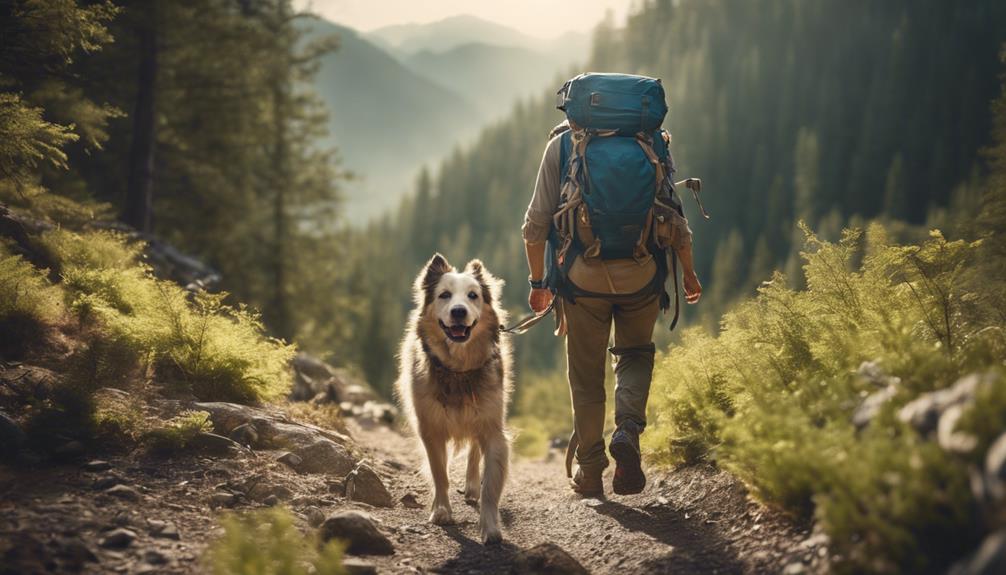 backpacking with canine companion