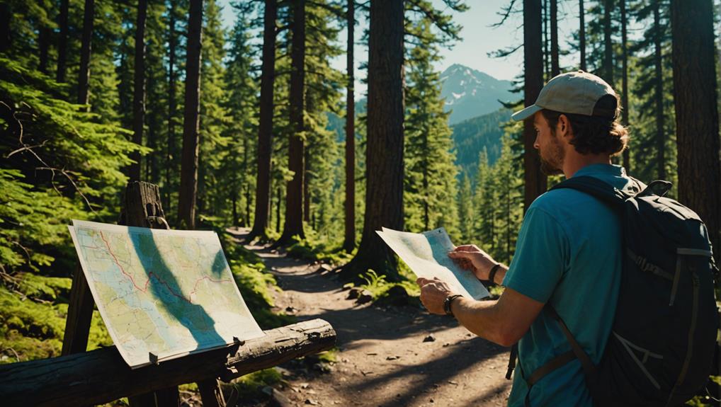 stay alert while hiking