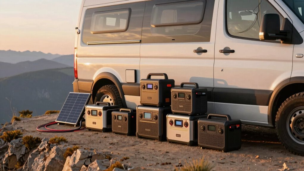 top van life power stations